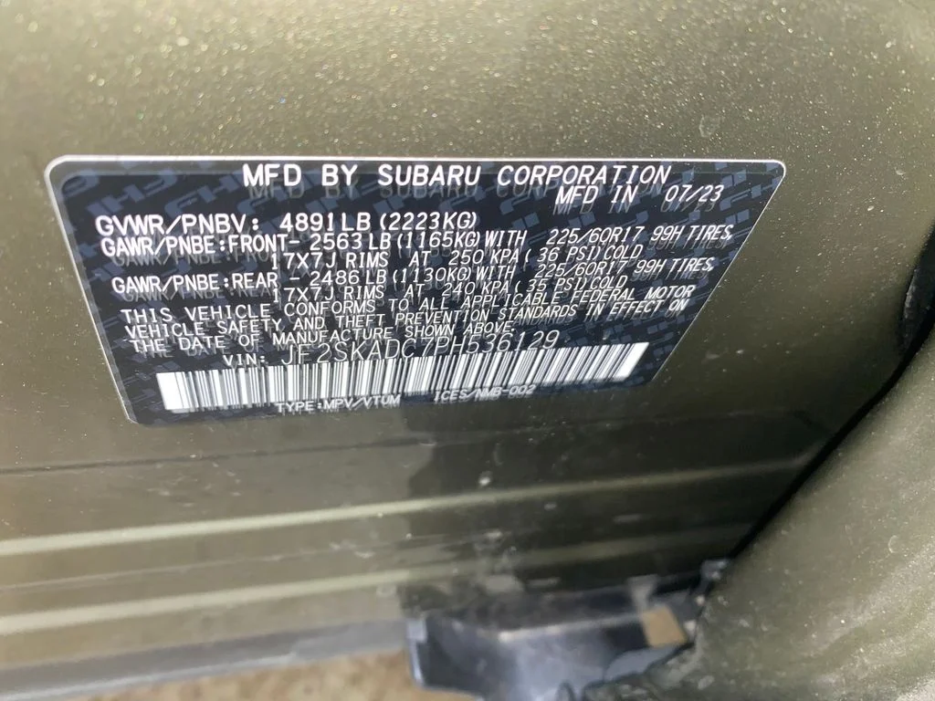 Certified Used 2023 Brown Subaru Premium image 29