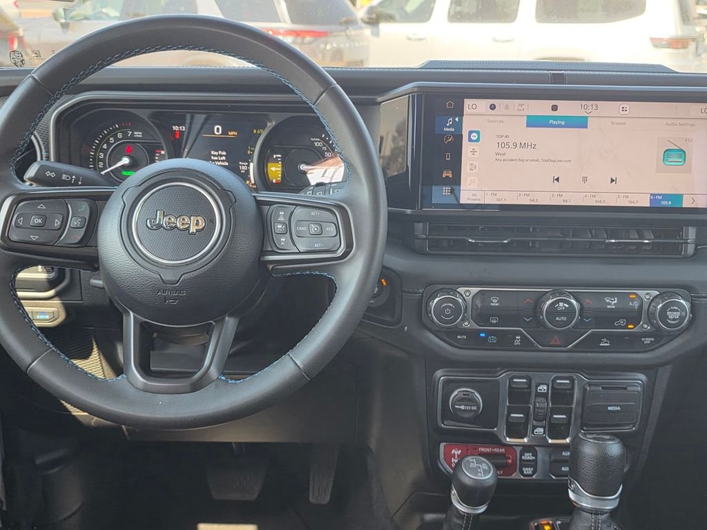 Used 2024 Silver Jeep Rubicon 4xe image 18