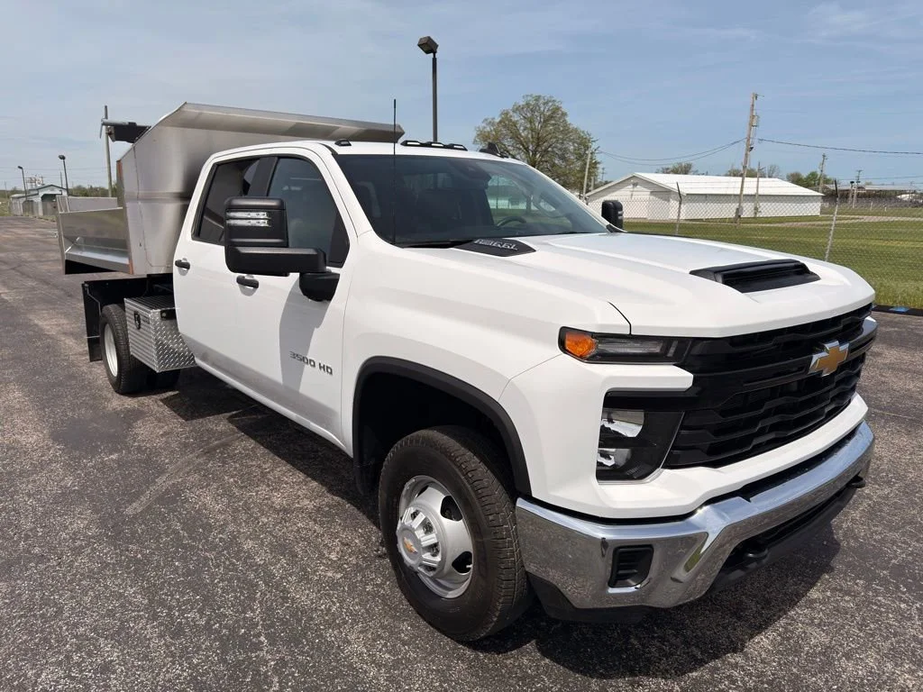 New 2025 Summit White Chevrolet Work Truck image 2