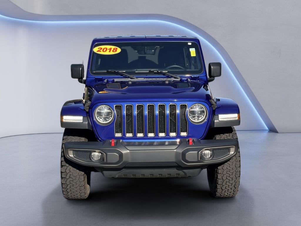 Used 2018 Ocean Blue Metallic Clearcoat Jeep Rubicon image 8