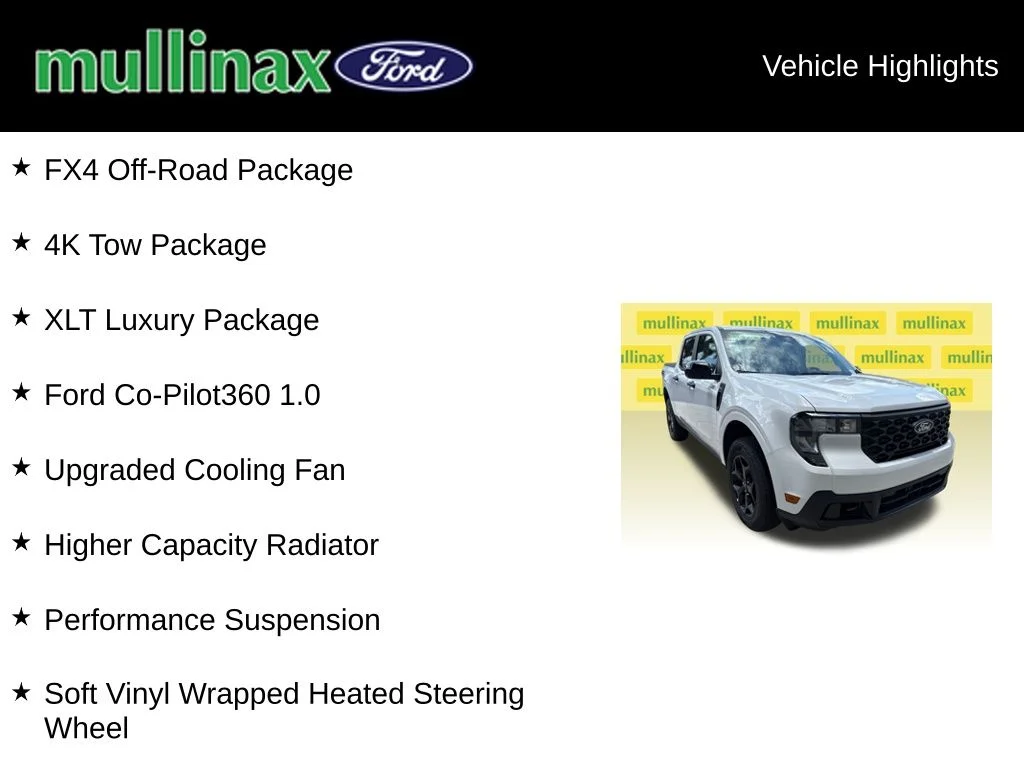 New 2025 White Ford XLT image 15