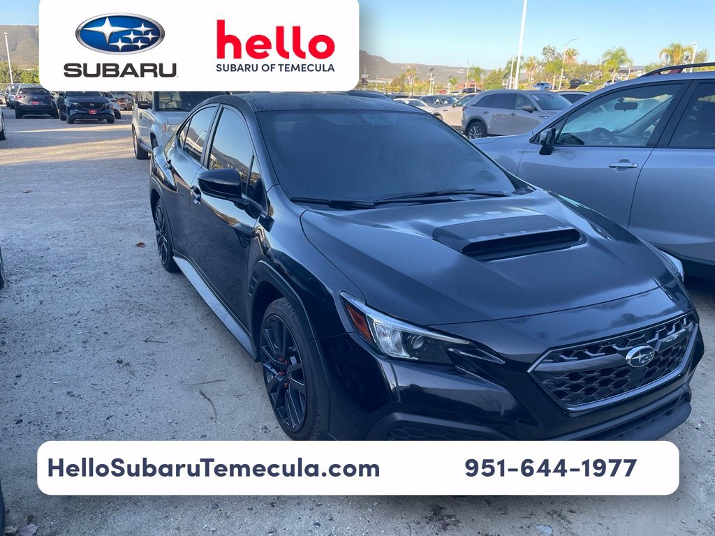 Used 2023 Crystal Black Silica Subaru Premium image 1