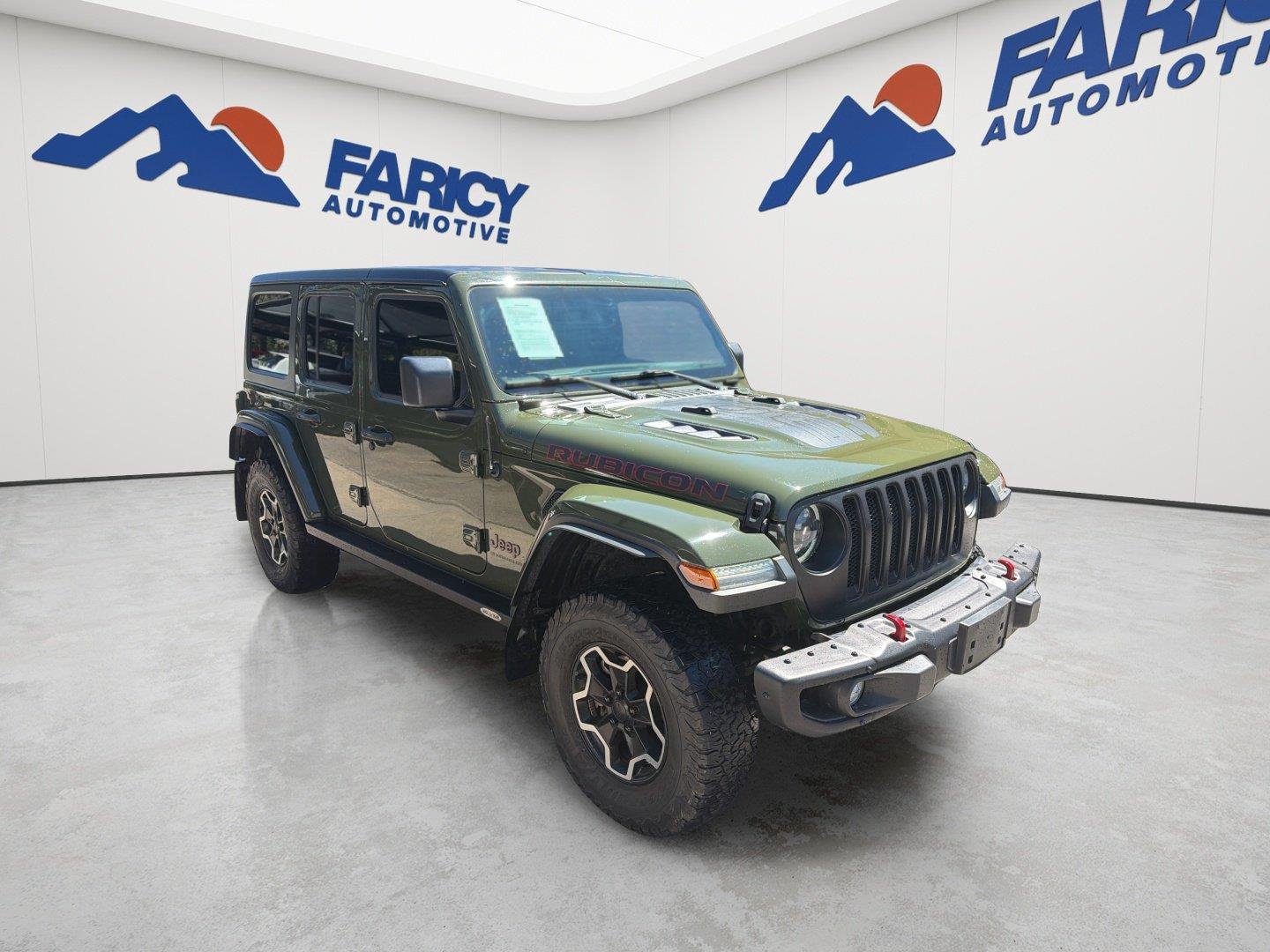 Used 2023 Sarge Green Clearcoat Jeep Rubicon Farout image 5