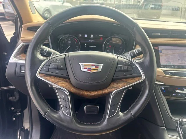 Used 2023 STELLAR BLACK METALLIC Cadillac AWD Sport image 8