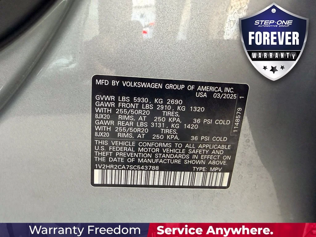Used 2025 Black Volkswagen 2.0T SE w/Technology image 41