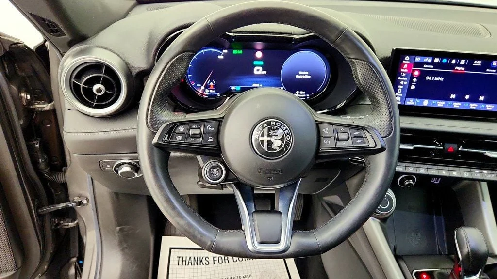 Used 2024 Grigio Ascari Metallic Alfa Romeo Ti EAWD w/ Active Assist Package & Premium Interior image 12