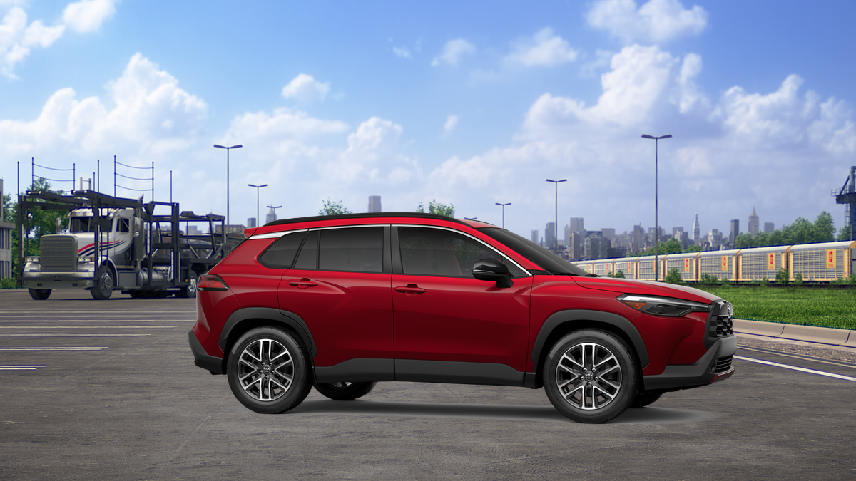 New 2026 Soul Red Crystal Toyota XLE image 13