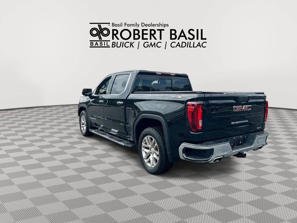Used 2022 ONYX BLACK GMC SLT image 6
