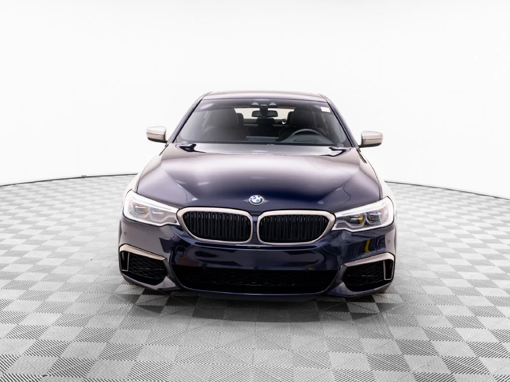 Used 2018 Black BMW M550i xDrive image 10