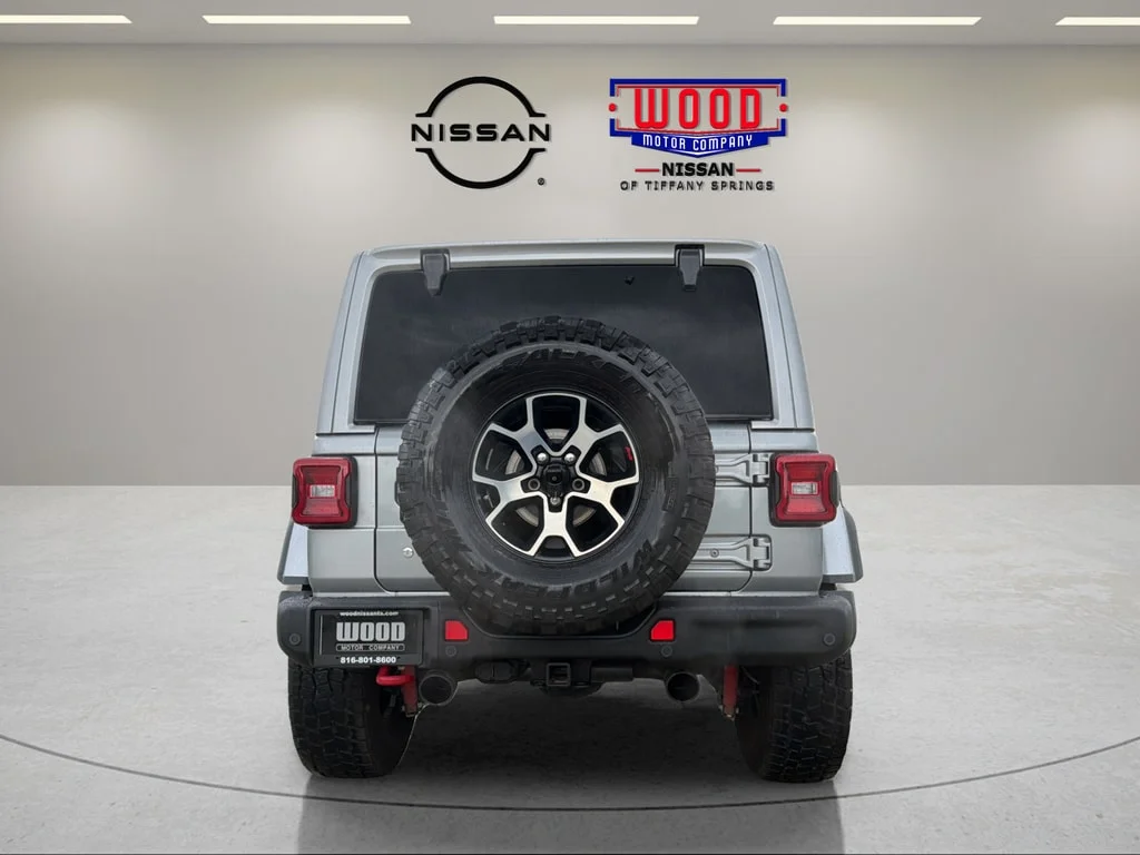 Used 2019 Billet Silver Jeep Unlimited Rubicon image 3