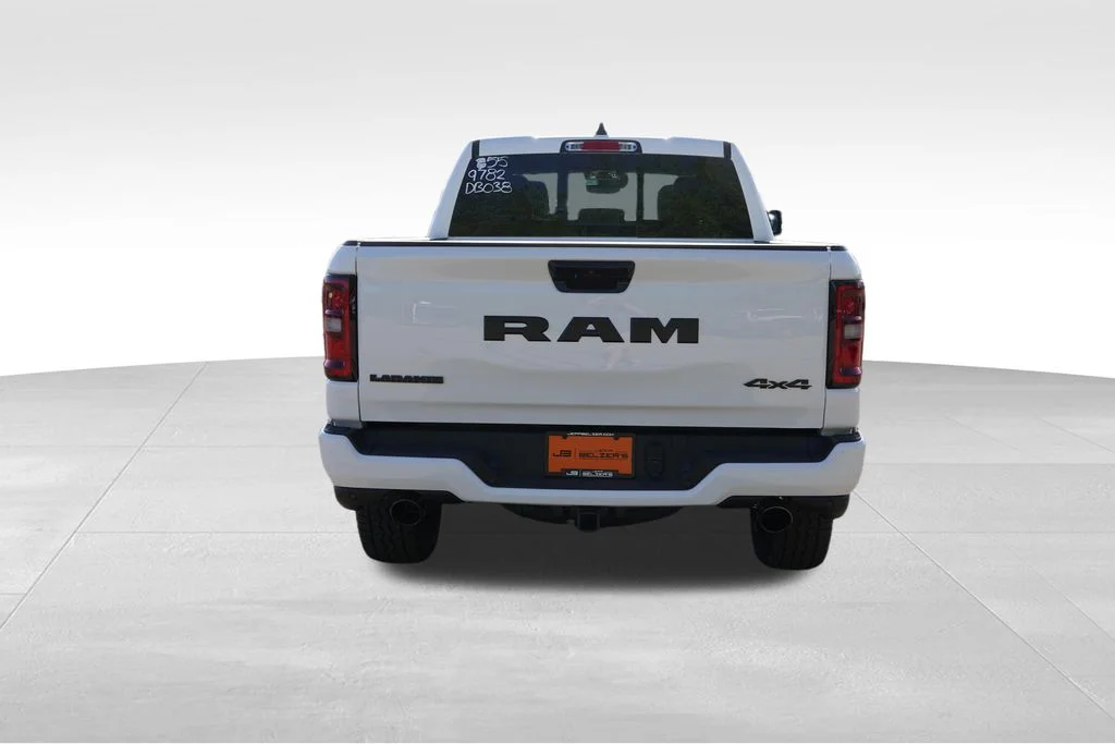 New 2026 Bright White Clear-Coat Exterior Paint RAM Laramie image 4