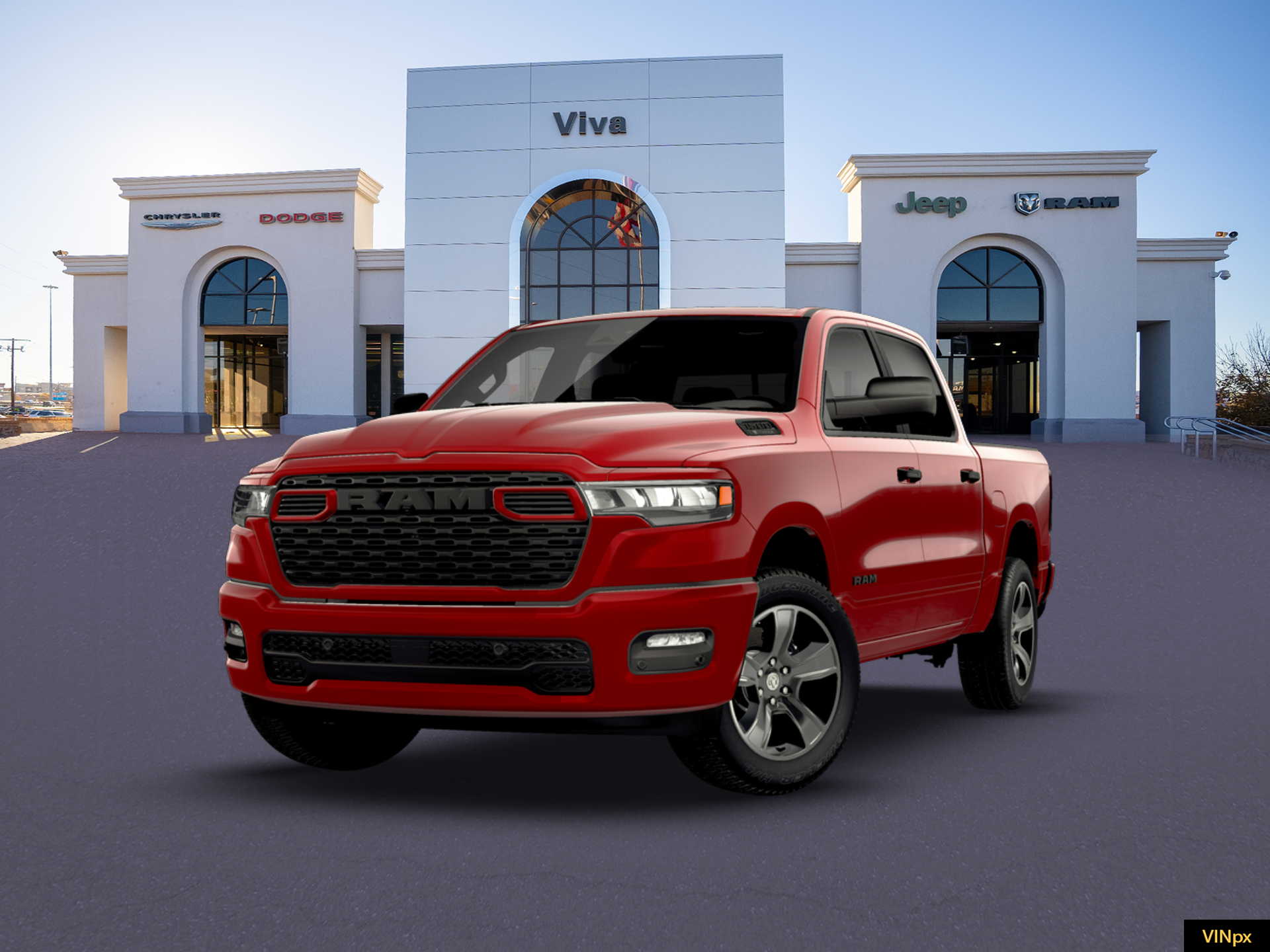 New 2026 Molten Red Pearl-Coat Exterior Paint RAM  image 13