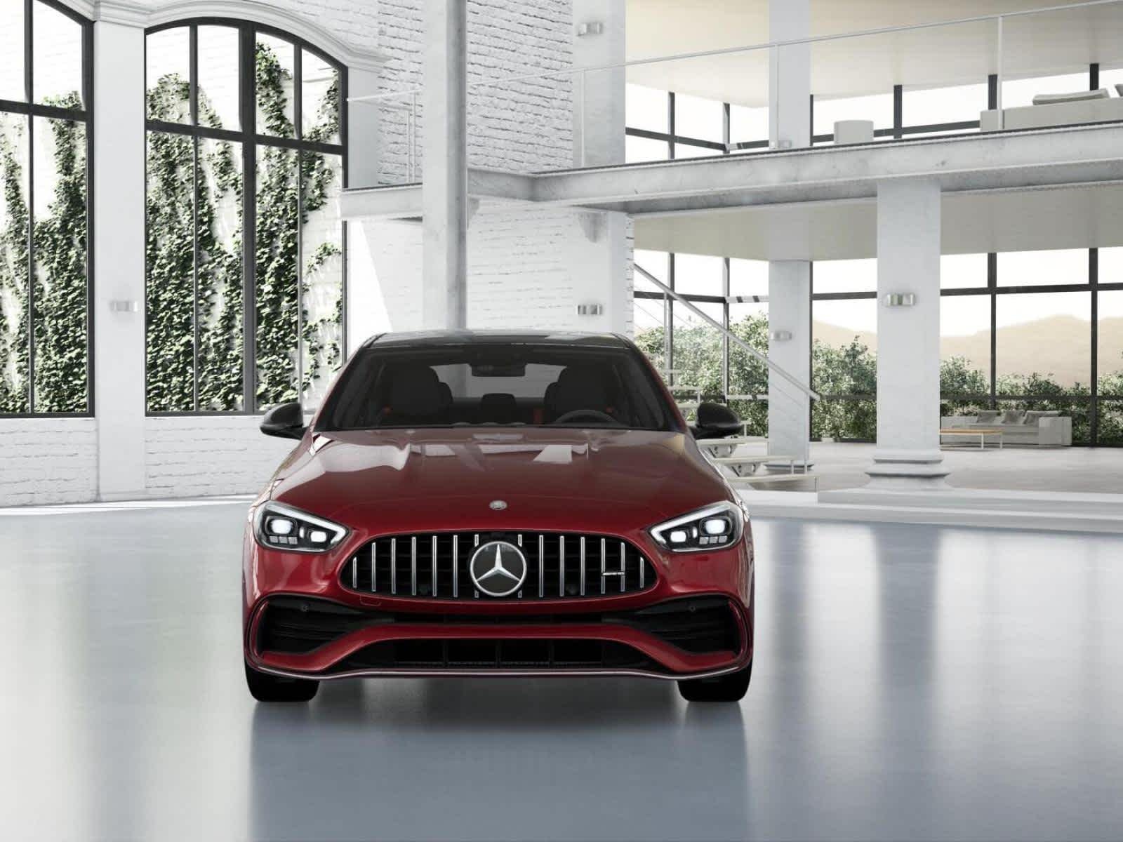 New 2026 MANUFAKTUR Patagonia Red Metallic Mercedes-Benz AMG® C 43 4MATIC® Sedan image 7