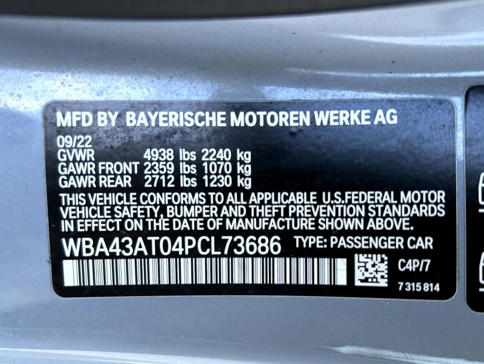 Used 2023 Gray BMW 430i xDrive image 23