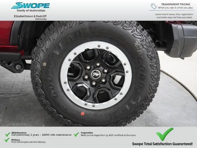 New 2026 Ruby Red Metallic Tinted Clearcoat Ford Badlands® image 63