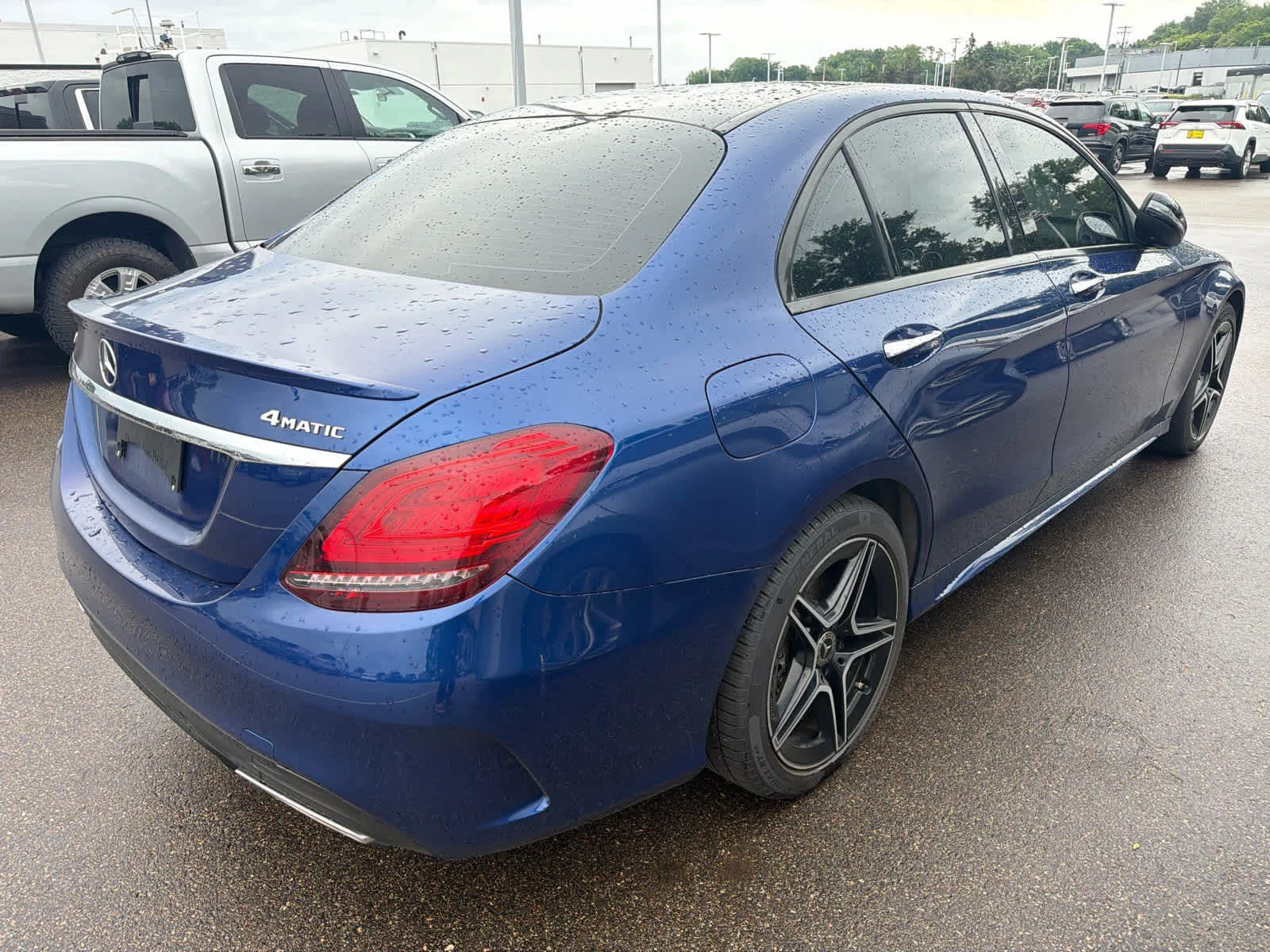 Used 2021 Brilliant Blue Metallic Mercedes-Benz C 300 image 3