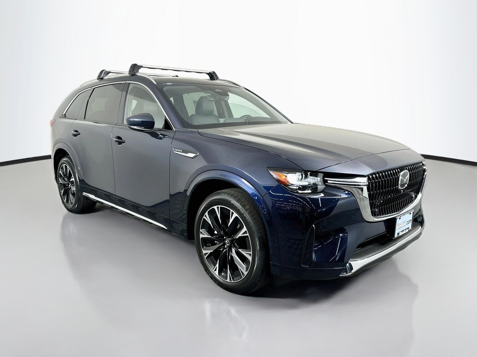 New 2026 Deep Crystal Blue Mica Mazda 3.3 Turbo S Premium Plus AWD image 1