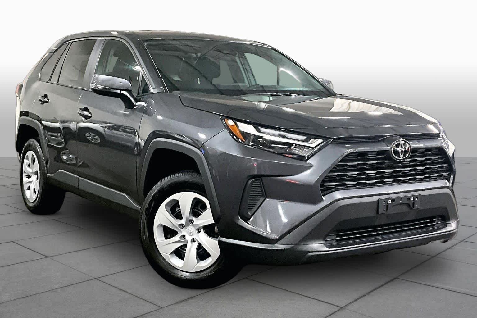 Used 2025 Magnetic Gray Metallic Toyota LE image 3