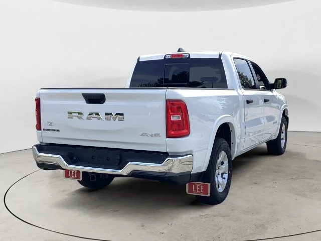 New 2026 Bright White Clearcoat Ram BIG HORN CREW CAB 4X4 5