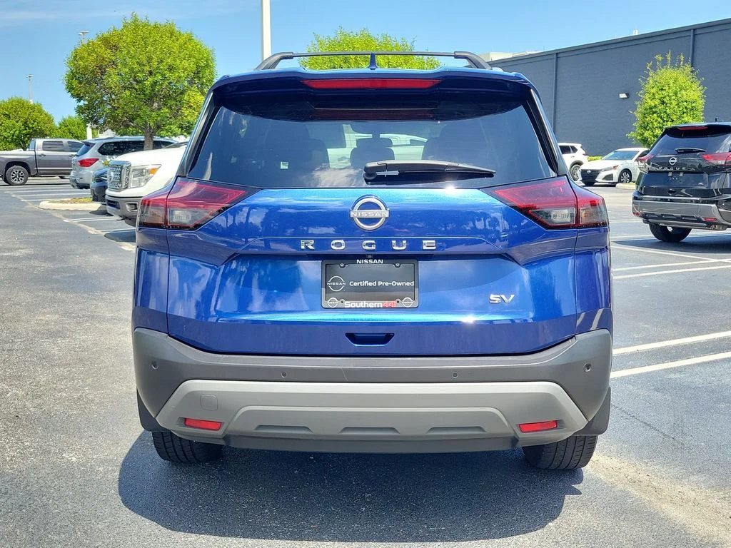 Certified Used 2023 Blue Nissan SV image 6