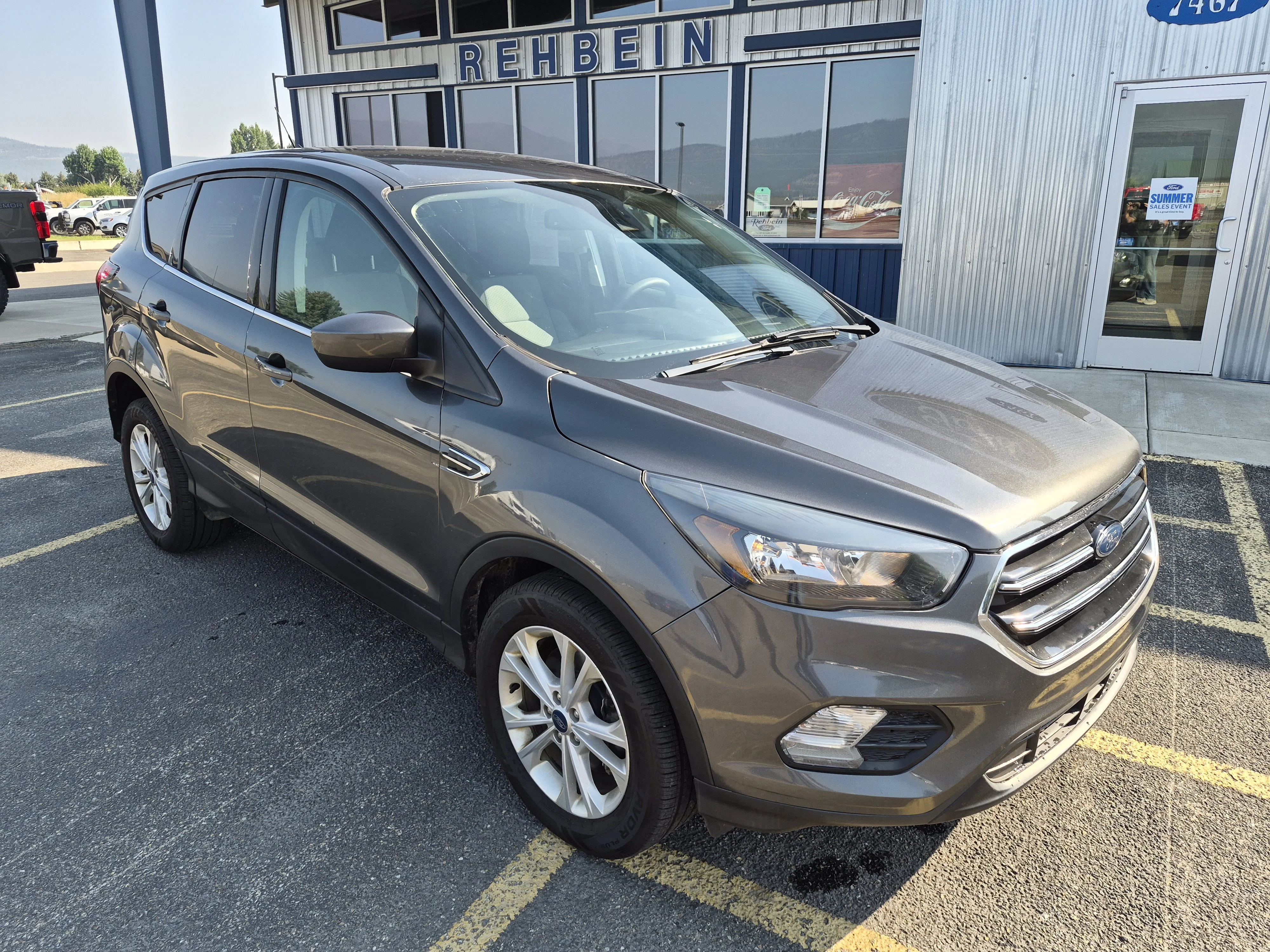 Used 2019 Dark Gray Ford SE image 11