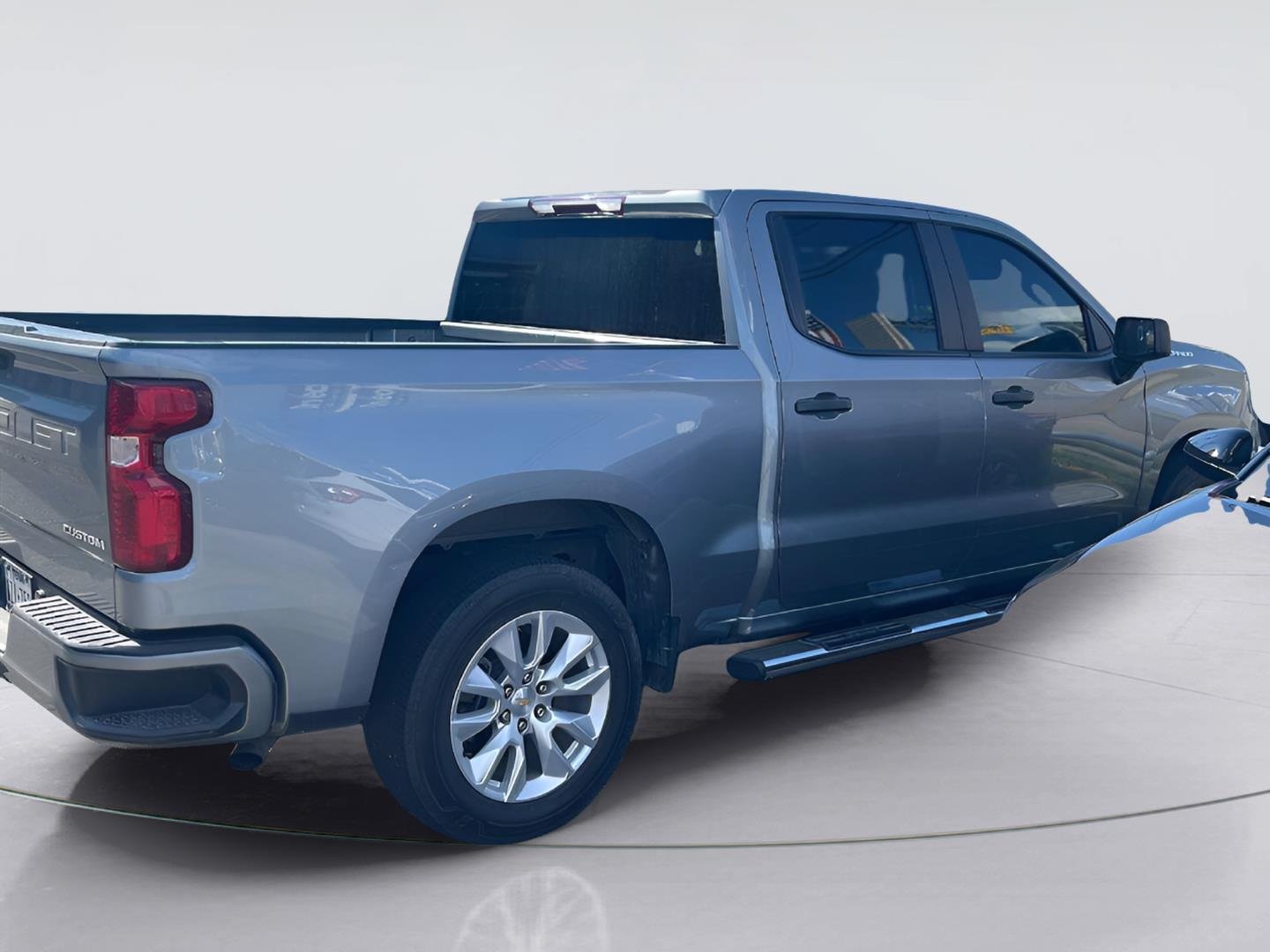Used 2025 Sterling Gray Metallic Chevrolet Custom image 2