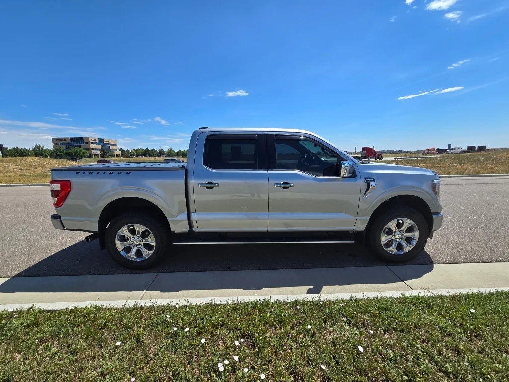 Used 2023 Iconic Silver Metallic Ford Platinum image 6