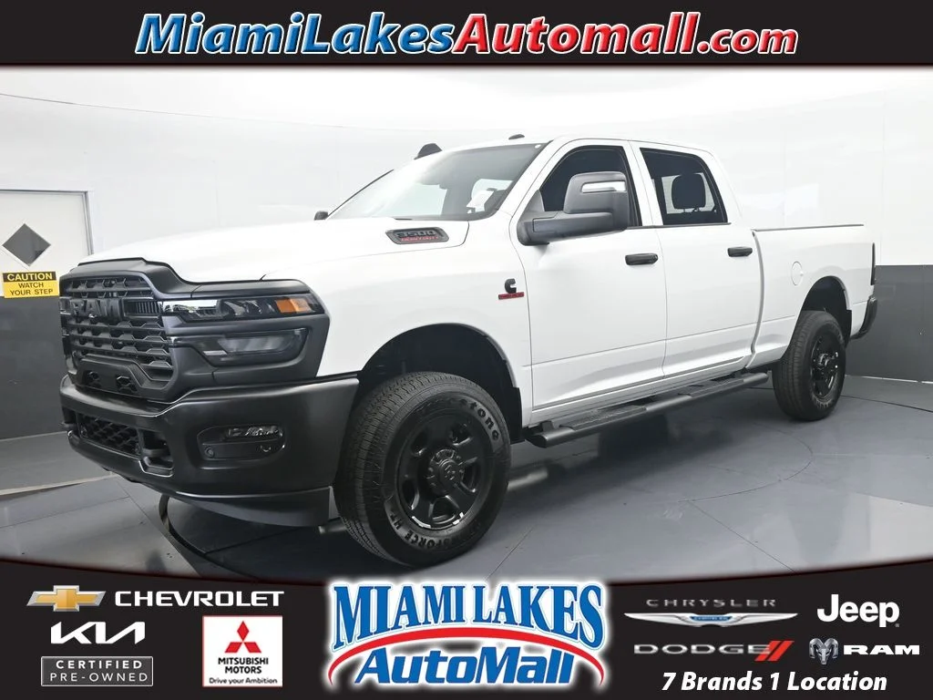 Used 2026 Bright White Clearcoat Ram Tradesman image 1