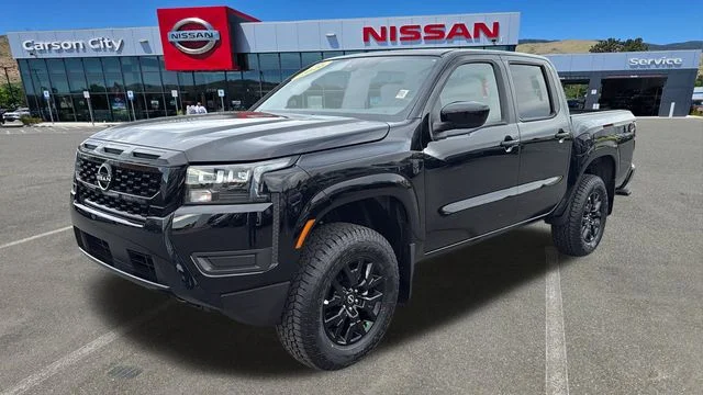 New 2026 Super Black Nissan Crew Cab SV image 7