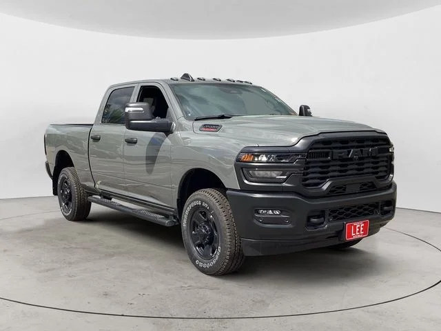 New 2026 Ceramic Gray Clearcoat Ram TRADESMAN CREW CAB 4X4 6