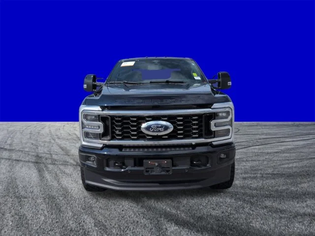 Certified Used 2025 Super Black Ford Platinum image 9