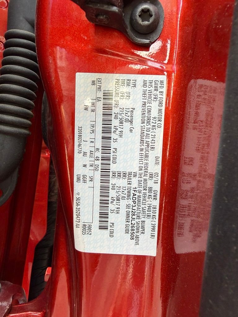 Used 2018 Red Ford Titanium image 17