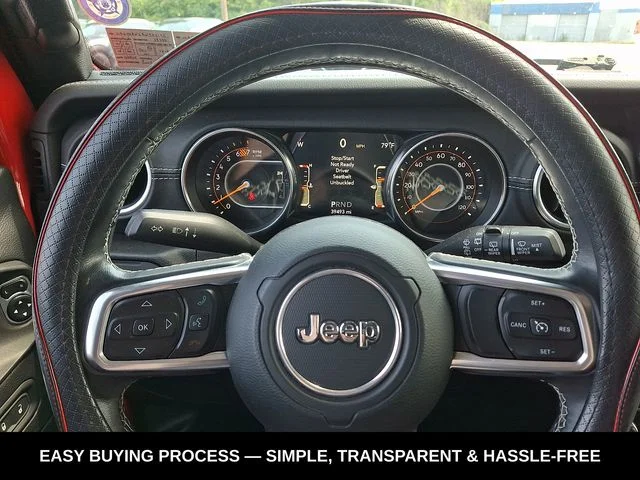 Used 2019 Red Jeep Unlimited Sahara image 22