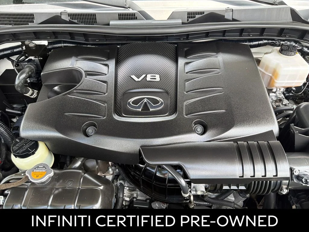 Certified Used 2024 Moonstone White INFINITI Sensory image 17