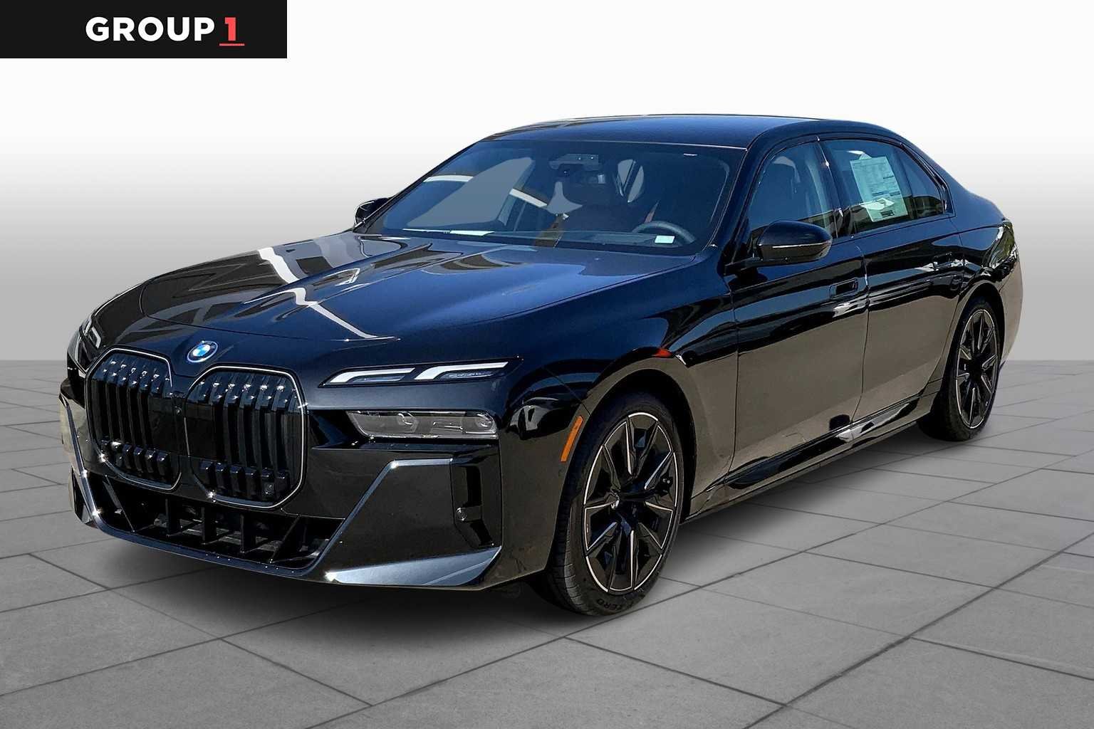 Black Sapphire Metallic 2025 BMW i7 xDrive60 Sedan All-Wheel Drive