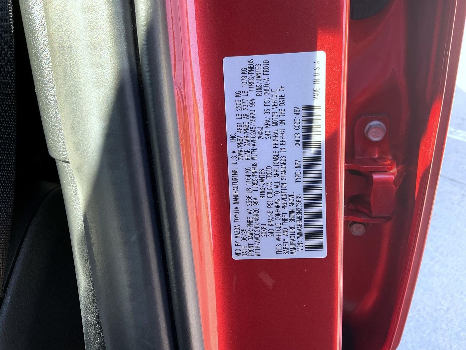 Used 2025 Red Mazda 2.5 S Premium Plus Package image 25