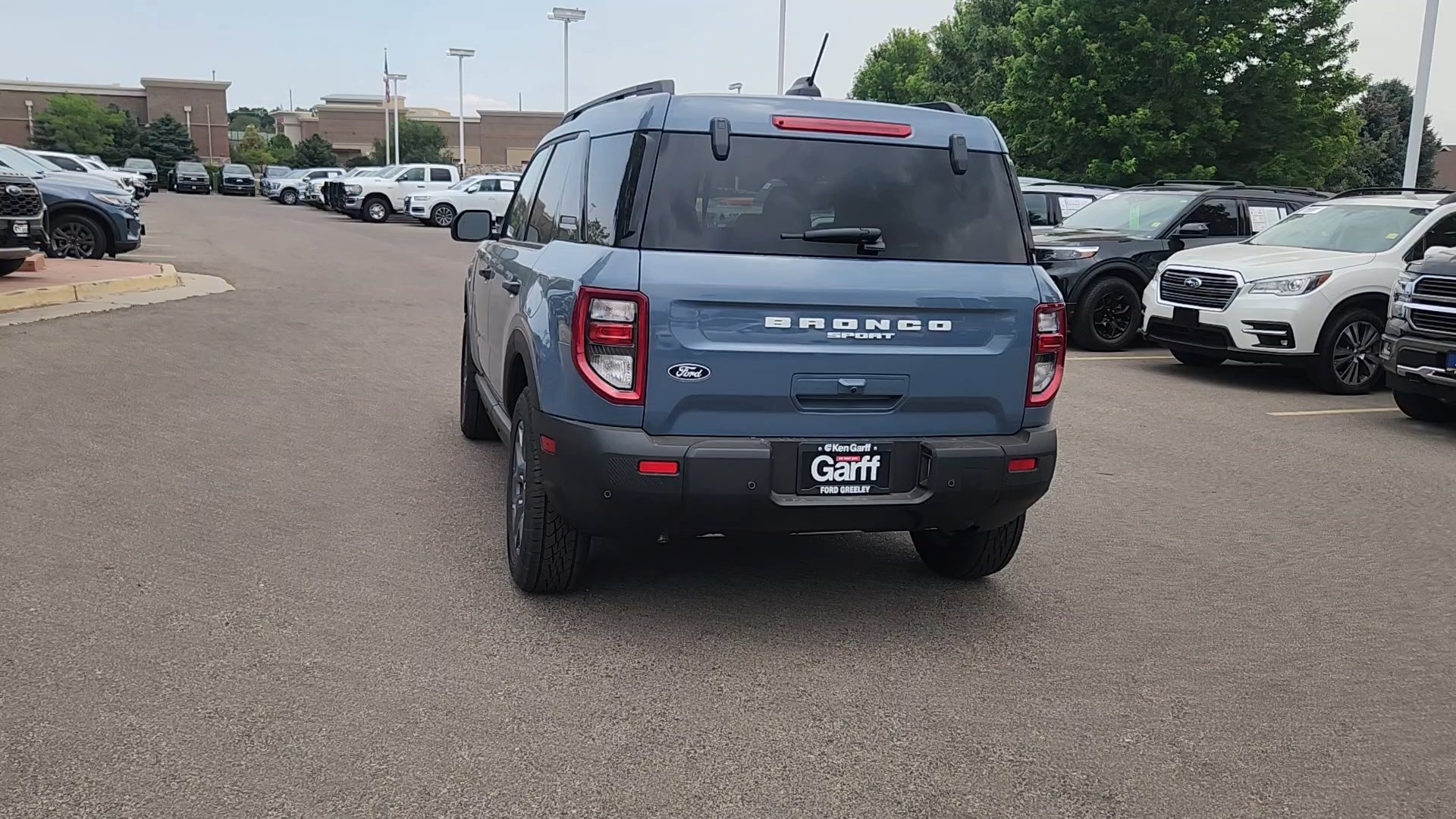 New 2026 Azure Gray Metallic Tri-Coat Ford Big Bend image 8