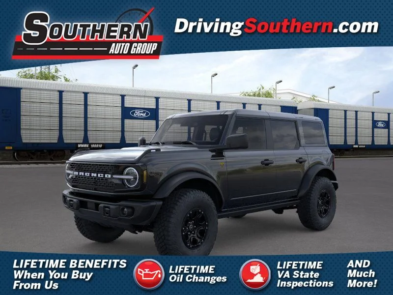 New 2026 Shadow Black Ford Badlands image 1