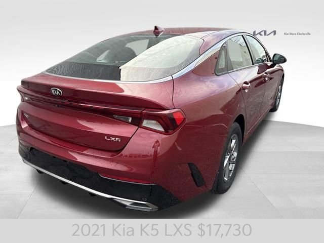 Certified Used 2021 Passion Red Kia LXS image 8
