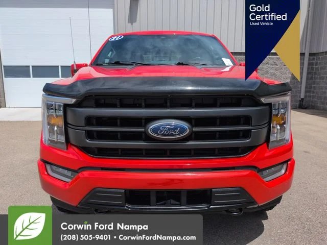 Certified Used 2021 Red Ford Lariat image 10