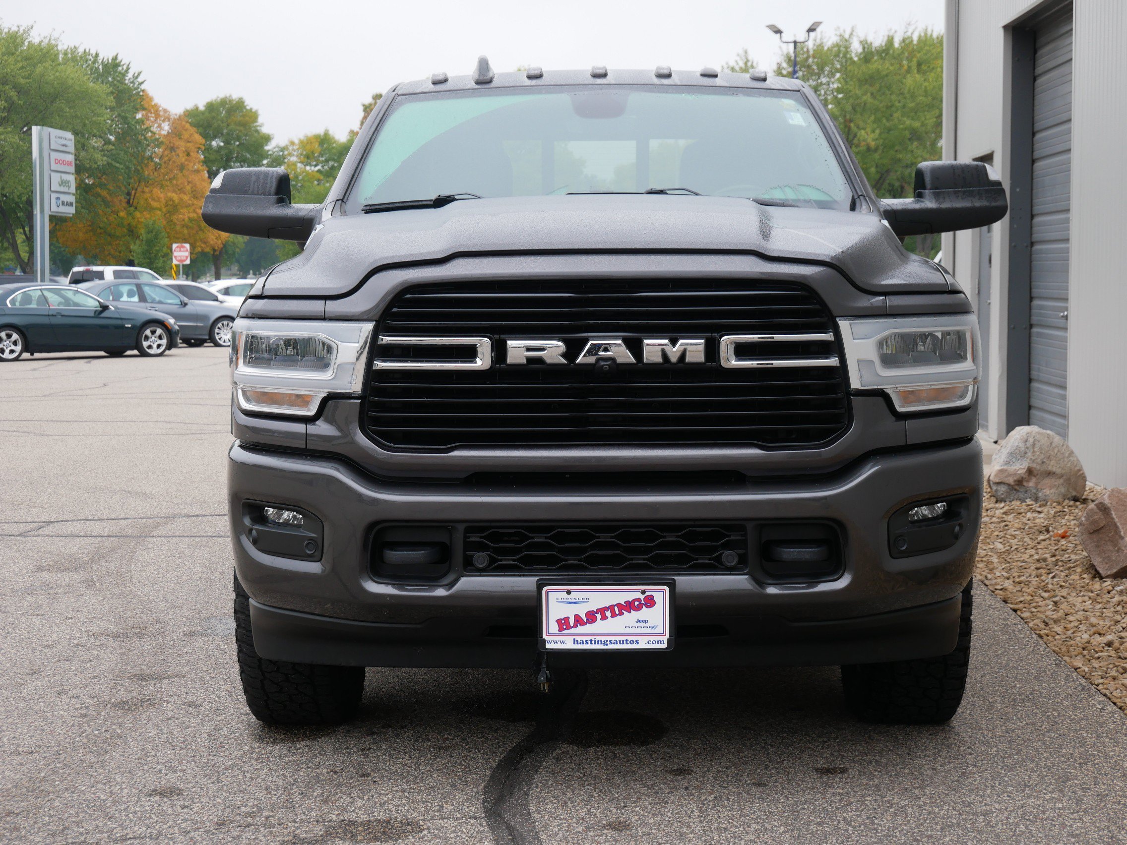 Used 2021 Granite Crystal Metallic Clearcoat Ram Big Horn image 8