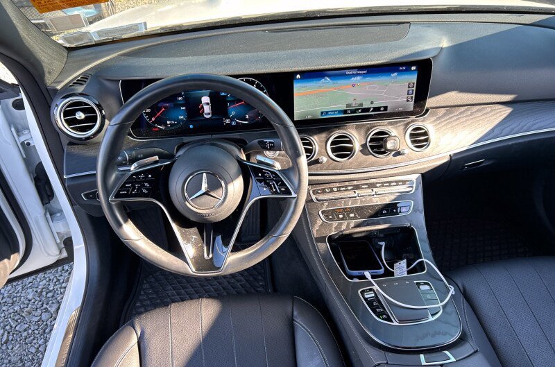 Certified Used 2023 Polar White Mercedes-Benz E 350 image 6