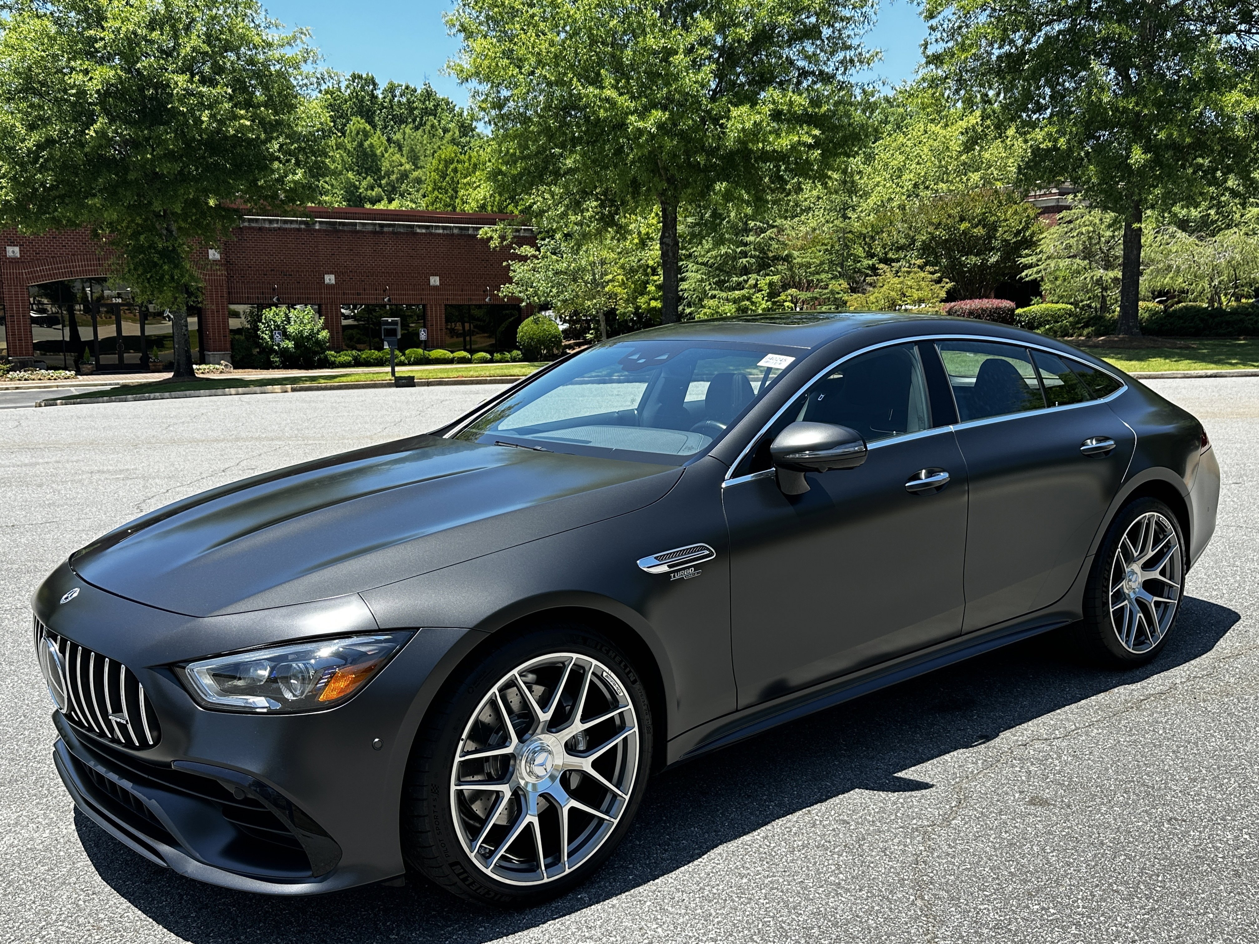 Certified Used 2021 Gray Mercedes-Benz AMG® GT 43 image 4