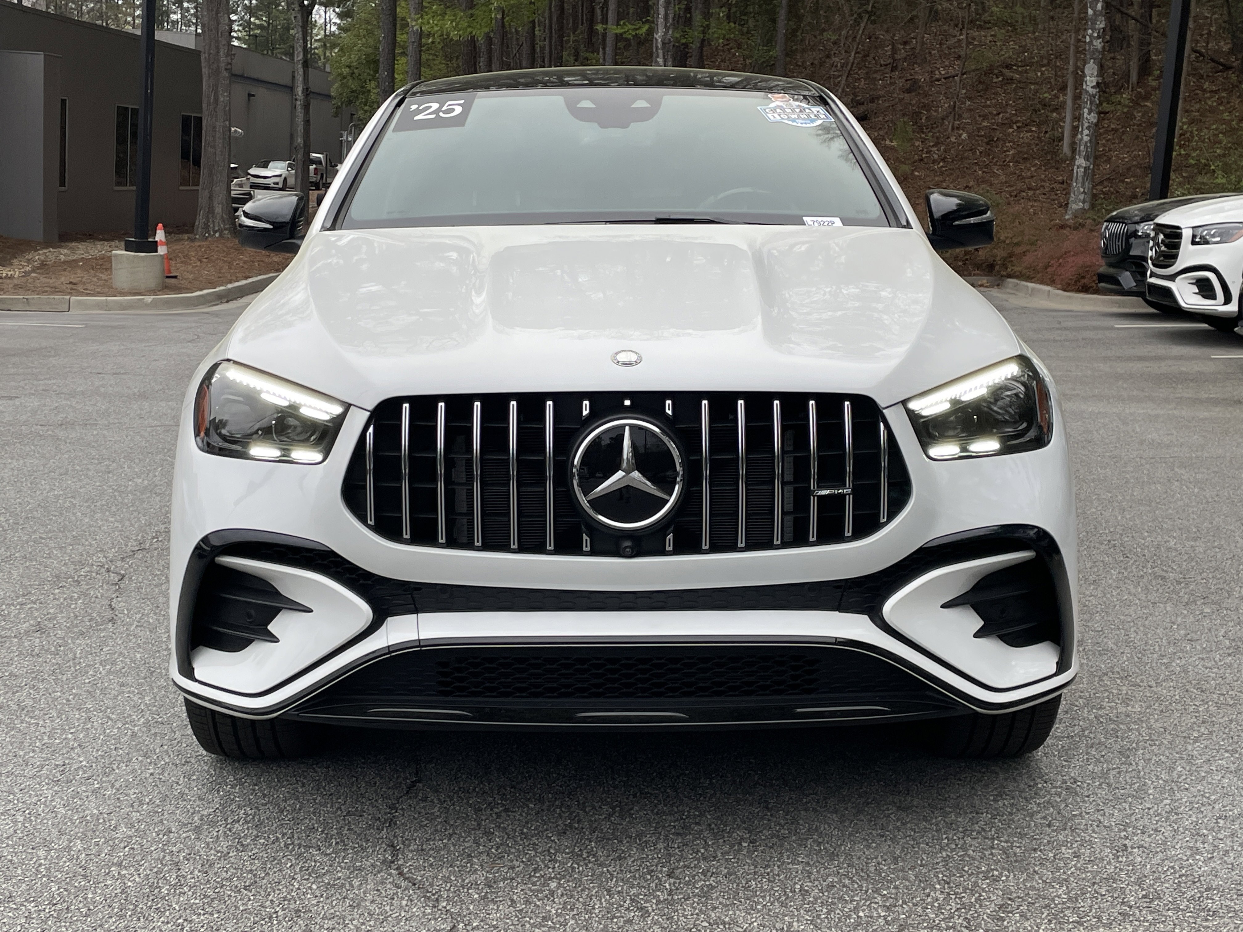 Certified Used 2025 MANUFAKTUR Moonlight White Metallic Mercedes-Benz AMG® GLE 53 4MATIC®+ Coupe image 3