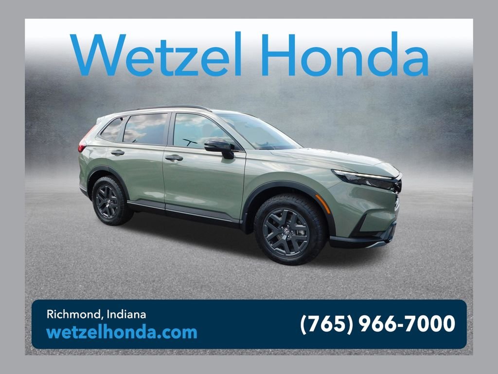 New 2026 Ash Green Metallic Honda TrailSport image 1