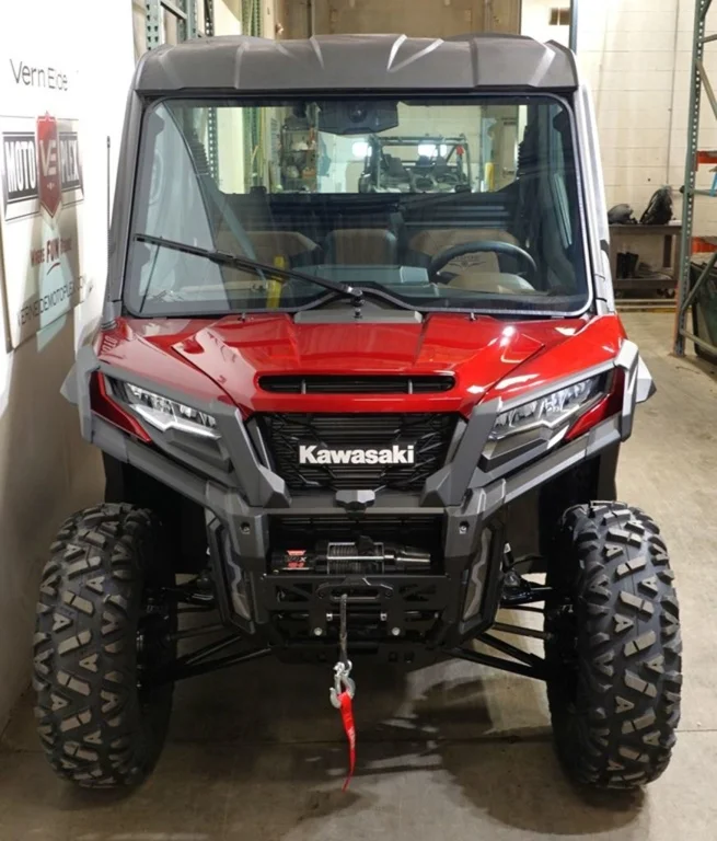 New 2026 Metallic Deep Red/Ebony Kawasaki  image 4