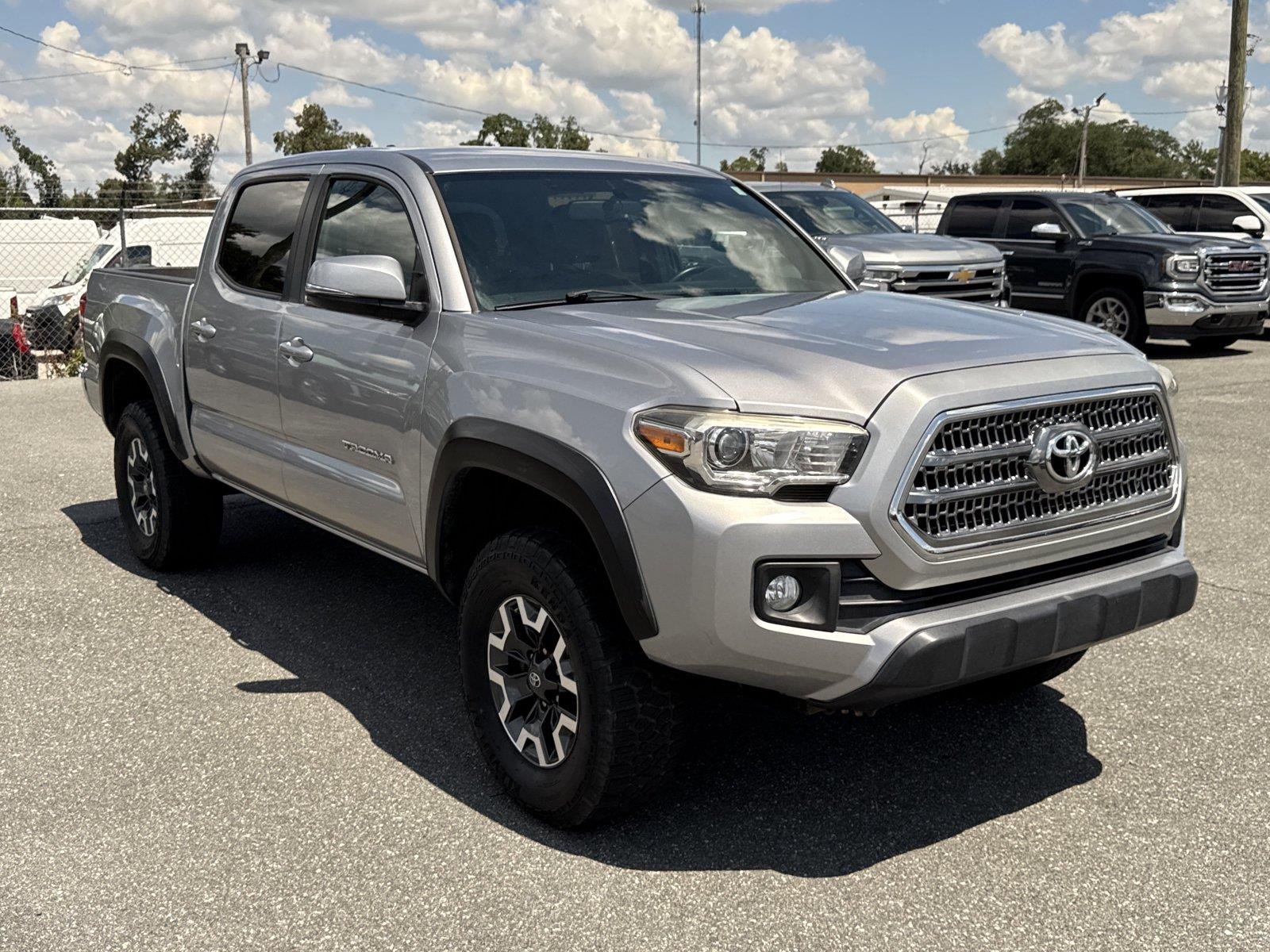 Used 2017 Silver Sky Metallic Toyota TRD Off-Road image 1