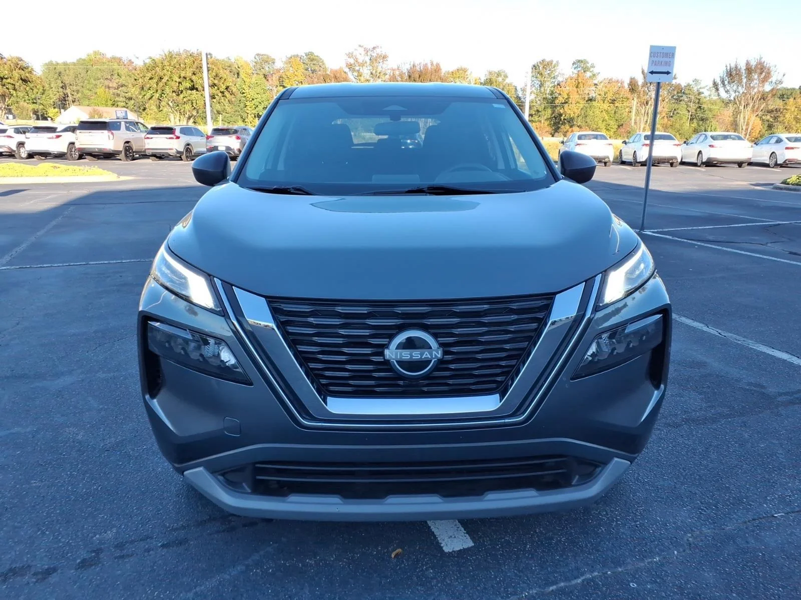 Used 2023 Gun Metallic Nissan S image 7