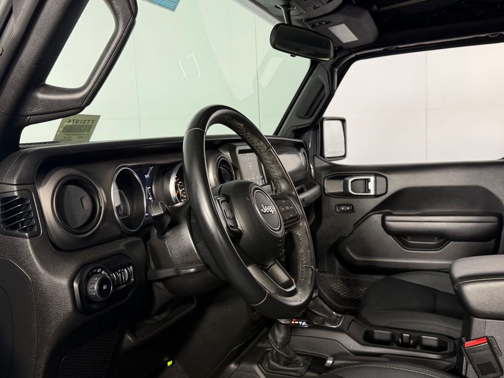 Used 2021 Gray Clearcoat Jeep Unlimited Sport S image 19