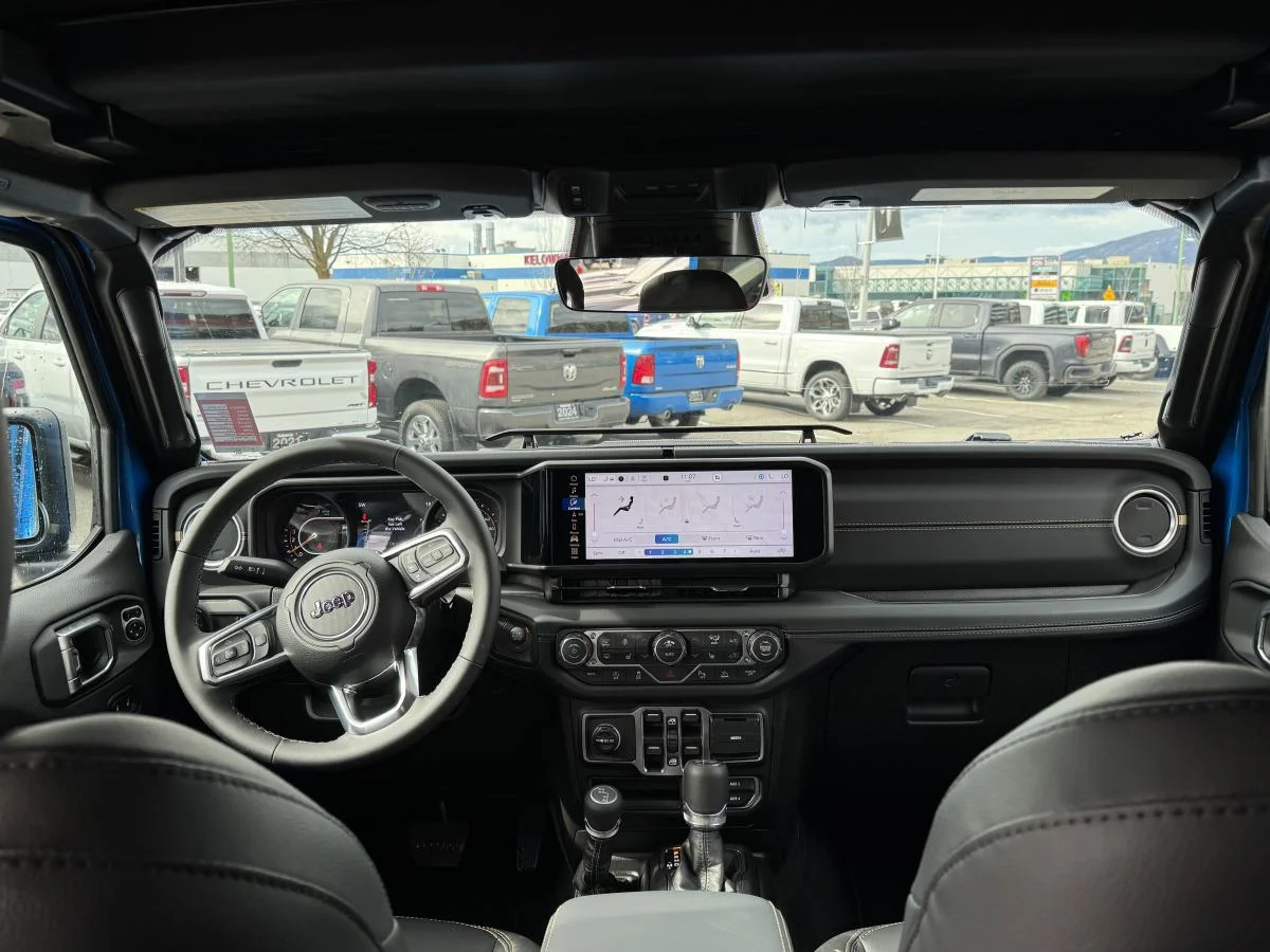 New 2026 Blue Jeep Sahara 4 Door 4x4 image 11